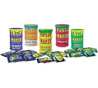 Toxic Waste Hazardously Sour Candy Sweets - 5x Mixed Variety Drums: 5 Sour Flavours in Each Colourful Iconic Drum