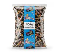 Toxic Waste Smog Balls 500g Bulk Bag | Crunchy Sour Sweets with Chewy Centre | Professionally Packed for Freshness | Perfect for Parties and Extreme Challenges