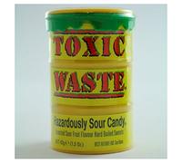 Toxic Waste Sour Candy Drum 42G