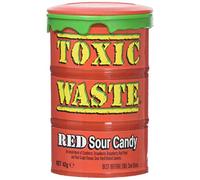 Toxic Waste Sour Candy Red Drum 42 g (Pack of 12)