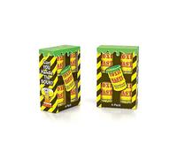 Toxic Waste Yellow Pack of 4 Original Drums (Duo Pack) Black