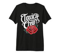Toxica Crew Latina Chula Cabrona Mexican Chicana Chingona Premium T-Shirt