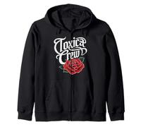 Toxica Crew Latina Chula Cabrona Mexican Chicana Chingona Zip Hoodie