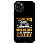 Toxicologist Job Title - Funny Toxicology Scientist Case for iPhone 11 Pro
