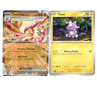Toxtricity ex 100/182 - Paradox Rift - Double Rare - Pokemon Card 2 Lot