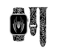 TOXXU Halloween Spider Web Watch Band for Man Compatible with Apple Watch 38mm 40mm 41mm 42mm 44mm 45mm 49mm for Women Men, Stylish Funny Printed Replacement Strap for iWatch Ultra SE 9 8 7 6 5 4 3,