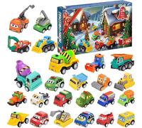 Toy 2025 | Countdown Calendar 2025 with Reverse Car | Cars Table Decoration for Boys Children Sister Friend