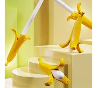 Toy 723 Bursting With And Creativity This Plastic Banana Shaped Stretchable Toy Boasts A Realistic Banana Design Infused With An Stretching Mechanism (Yellow, 54x12x12cm)