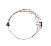 Toy accessories 12CH 18CH Wires Slipring 360 Degree Infinite Rotation Electric Slip Ring Steering Gear for Henglong 1/16 RC Tank Accessories(18CH with flange)