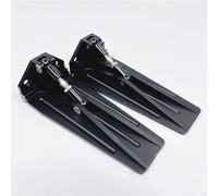 Toy accessories 1Pair Metal Trim Tab Flaps Lengthened Water Pressure Board 95x35x30mm Tail Wave Plate for RC 0.9-1.6M O Boat Model DIY Parts(1pair black)