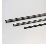 Toy accessories 1PCS TFL 2.2/3.17/4mm Flex Cable Drive Shaft Dual Round/Square Round/Dual Square Length 300mm Spare Parts for RC Electric Boat(4mm negative 300mm)