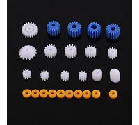 Toy Accessories 3.17MM/4MM Spindle Gear Motor Gears Shaft Gear 2MM/2.3MM/3MM Cars Small Parts for DIY Model Technology
