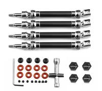 Toy accessories Metal Front And Rear Drive Shaft CVD For Arrma 1/10 New Big Rock V3 3S BLX 4X4 RC Car Upgrades Parts Accessories(Black)