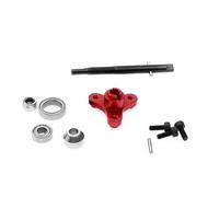 Toy accessories Metal Slipper Clutch Eliminator And Input Shaft For 1/10 Traxxas Slash Stampede Rustler VXL XL5 2WD Upgrade Parts(Red)