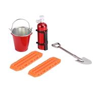 Toy accessories Simulation Shovel Sand Ladder Bucket Fire Extinguisher For 1/24 RC Crawler Car Axial SCX24 Decoration Upgrade Parts