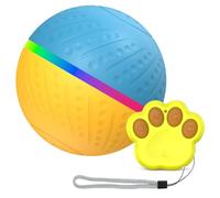 Toy Ball Dual Mode Design Interactive Dog Toys Jolly Ball - Remote Control Pet Toy with Radar Trigger and Automatic Obstacle Avoidance Function - and Safe Material - Rechargeable Battery