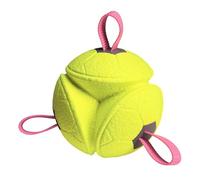 Toy Ball for Dogs,Interactive Stimulating Animal Toys | Chewing and Aporting Dogs Balls - Play at home and outdoors, training, teething, intensive