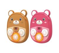 Toy Bear Boxing Target: Attack Board, Creative Rhythm Trainer, Bright Audio Panel, Youth Activity Equipment | Energizing Strike Board For Ambient