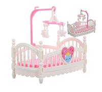 Toy Bed | Furniture Set - Decorative Toy for Role Play, Photography & Family Activities