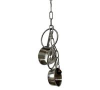 Toy Bell - Bird Cage Bell Stainless Steel, Hanging Bird Toy | Small Birds and Swinging with a Clear Sound, Bird Box Accessories for Parakeets,