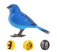 Toy Bird - Bird Figure Toys - Cute Realistic Animal Interactive Sensory Play for Desktop Room Decor Library Activity Center Waiting