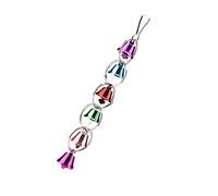 Toy Bird Toys Hanging Bell Toy Bell Bird Toys Entertaining Birds for Golden Sun Cockatoo Toys Metal Random Color 1 X Hanging Toy Bell