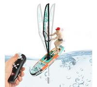 Toy Boats For Water Play Remote Control,Remote Control Car | Waterproof Pool Sailing Game With Led Lights, 2.4Ghz For Bathtub Play, Outdoor Adventures