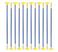 Toy Bow and Arrow, 12Pcs Suction Cup Arrows, Replacement Arrows with 16.54 Inch Long for Kids, Well-Balanced Lightweight Reusable Kids Archery Toy Accessories, Blue
