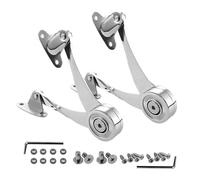 Toy Box Hinges, Cabinet Door HingesHinge Support Lift Hydraulic Lever Toy Box Hinge Soft Closing Slow Lid Bracket (Pack of 2)