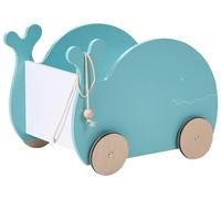 Toy Box with Wheels WOOLI 30 cm Blue