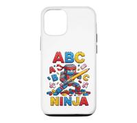 Toy Brick Ninja ABC Letters Pencil Student Case for iPhone 12/12 Pro
