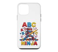 Toy Brick Ninja ABC Letters Pencil Student Case for iPhone 12 mini