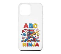 Toy Brick Ninja ABC Letters Pencil Student Case for iPhone 12 Pro Max