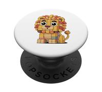 Toy Bricks Lion Lions PopSockets Adhesive PopGrip
