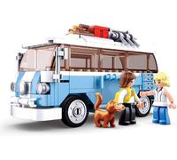 Toy Building Block Set, Includes 2 Characters & Cat, Easy Assembly
