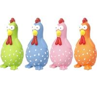 TOY BUIZA CHICKEN SEVERAL COLOURS 5x6,3x10,9CM ROPESTRIP ASSORTMENT