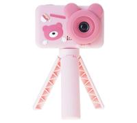 Toy Camera Bear Double High Defination Cameras Adjustable Stand Easy to Use Creative Photo Modes for s Video Camera