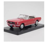 Toy Car Diecast 1:24 For Ford Mustang 1965 Convertible Muscle Vehicle Alloy Sports Car Racing Model