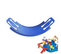 Toy Car Track Connectors 4pc Turn Track Pieces For 90 Degree Curve Tracks Connectors Replacement Racing Vehicle Racetrack Accessories For Kids Boys Home School Kindergarten Nursery