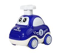 Toy Cars - ABS Standard 8.5x6x8.3cm Cartoon | Vehicle Set, Shockproof Design, Motor Skill Training, Child Playtime, Cute Auto Model, Press Go Car | Indoor Outdoor