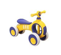 Toy Cars Baby Balance Bike No Pedal 4 Silence Wheels First Riding on Toys for 1 Year Old Boys Girls First Gifts(Gelb,No light)