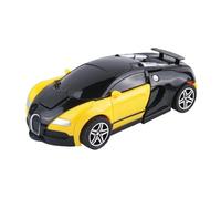 Toy Cars Robot Transformation Set - Deformation Action Figure Vehicles, Pull Back Convertible For Kids, 2-in-1 Mechanical Shape Shift Toys | Creative STEM Style Play Boys Girls Indoor Outdoor