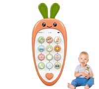 Toy | Cell and Play - Colorful Carrot Shaped Play with Music for Birthday Gift and Imagination Stimulation