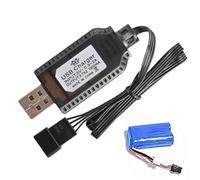 Toy Charger, Portable, Cute, 7.4V - Light Weight Compact 1000mA Fast Charging Cable, Battery Drone Safety Protection, Automatically SM 2P 3P 4P | Multipurpose Outdoor Indoor Utility Easy to Install