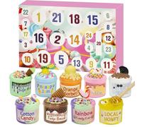 Toy Christmas Countdown Calendar - Advent Countdown Calendar with 24 Toys | Seasonal Collectible Winter Holiday Home Decoration for 3-11 Years Old Boys Girls Kids Children Teens Toddler