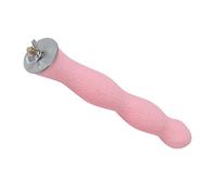Toy Claw and Beak Grinding Bar Cage Accessory - Small Bird Wood Stand for Scrub Station, Exercise, and Cognitive Development (#1) (#2)