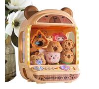 Toy Claw Machine | Capybara Shaped Electronic Grabber 24x22.6x33.6cm With Adjustable Music, Strong Claw Grip, USB/Battery Power | Interactive Candy Prize Dispenser, Educational Game For Boys, Girls, C