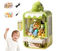 Toy Claw Machine for Kids, Cute Claw Machine with Lights & Sound, Dual Power Mini Vending for Parties and Birthday Gifts for Boys & Girls