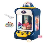 Toy Claw Machine for Kids, Cute Doll Claw Machine with Sound, Mini Plush Toys and Music, for Party and Birthday Gifts Boys & Girls Kids Mini Vending for