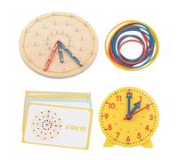 Toy Clock For Kids - Hands-on Math Manipulatives Learning Time Teaching